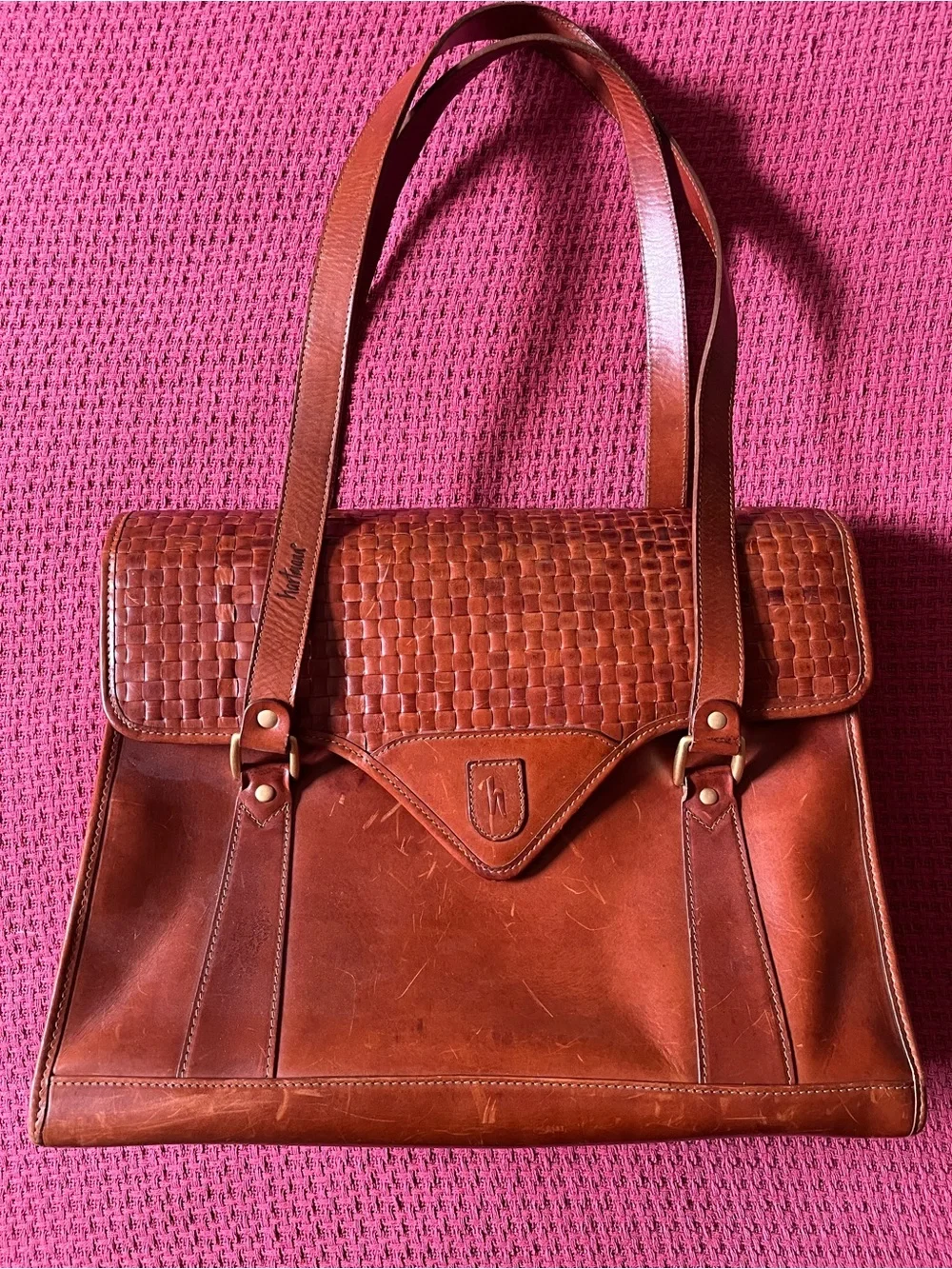 Hartmann Leather Luggage Veronica Hart Briefcase Style 2350
